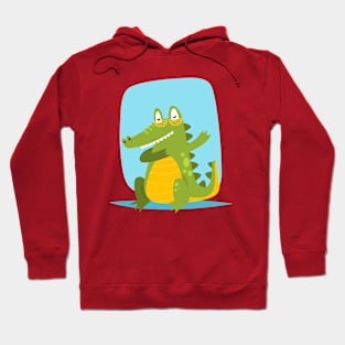 The alligator crocodile returns its inclusion Hoodie